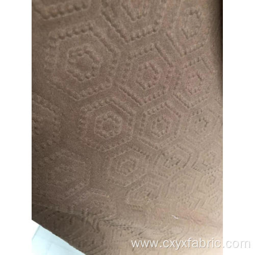 3d emboss polyester solid dyed fabric